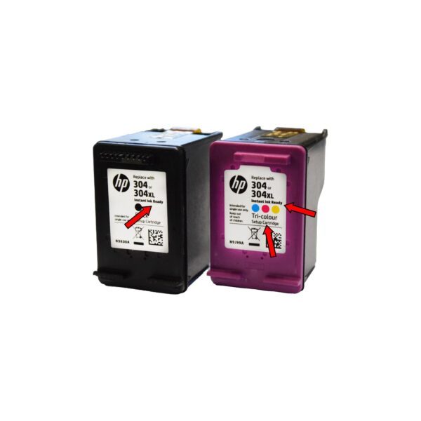 HP Nr. 304 Setup H oder Instant Ink (Schwarz oder Farbe)